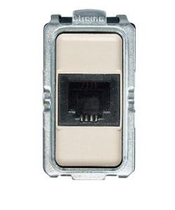 CONNETTORE TELEFONICO 2 COPPIE MAGIC - BTICINO.